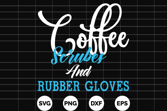 Coffee Lover Nurse T Shirt Design: Graphics & Print Templates