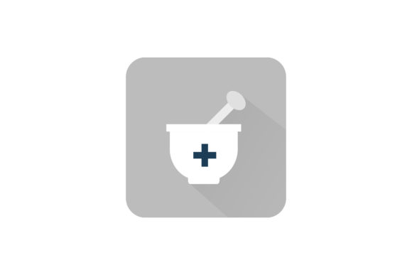 Medical Icon - Medicine Bowl: Graphics and Icons