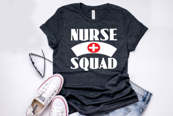 Nurse Squad Graphics for T-Shirt Designs