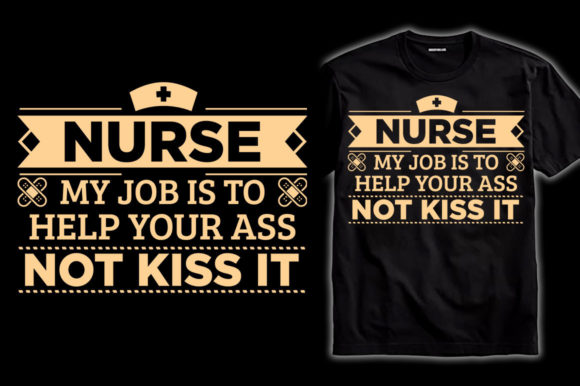 Nurse T-Shirt Design: Graphics & Print Templates