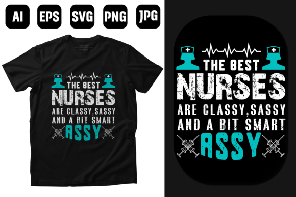 Review: Best Nurse Quotes T Shirt Design for Embroidery
