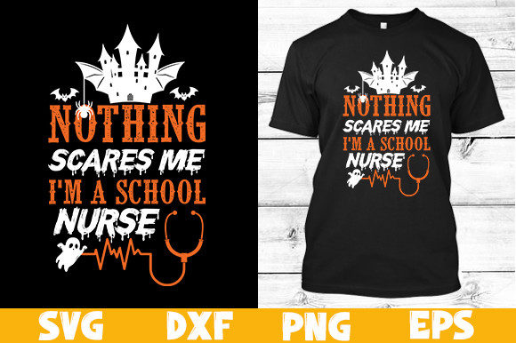Review: School Nurse Halloween T Shirt Design for Stitchers