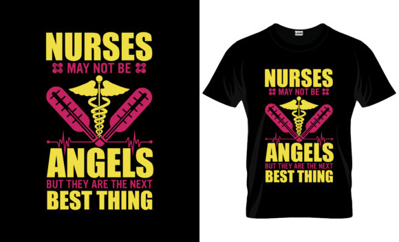 Reviewing Nurse T-Shirt Design Vector Graphic 2